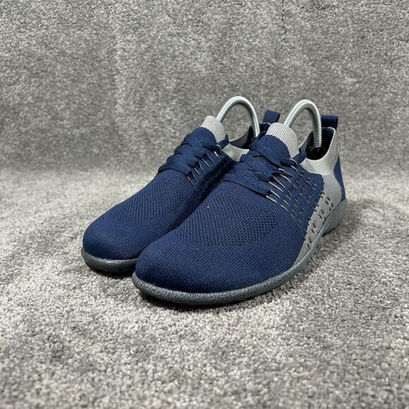 Naot Tama Knit Women’s Sz EU 39 US 8 Blue Gray Lace Up Vegan Comfort Shoes Used - Picture 4 of 12